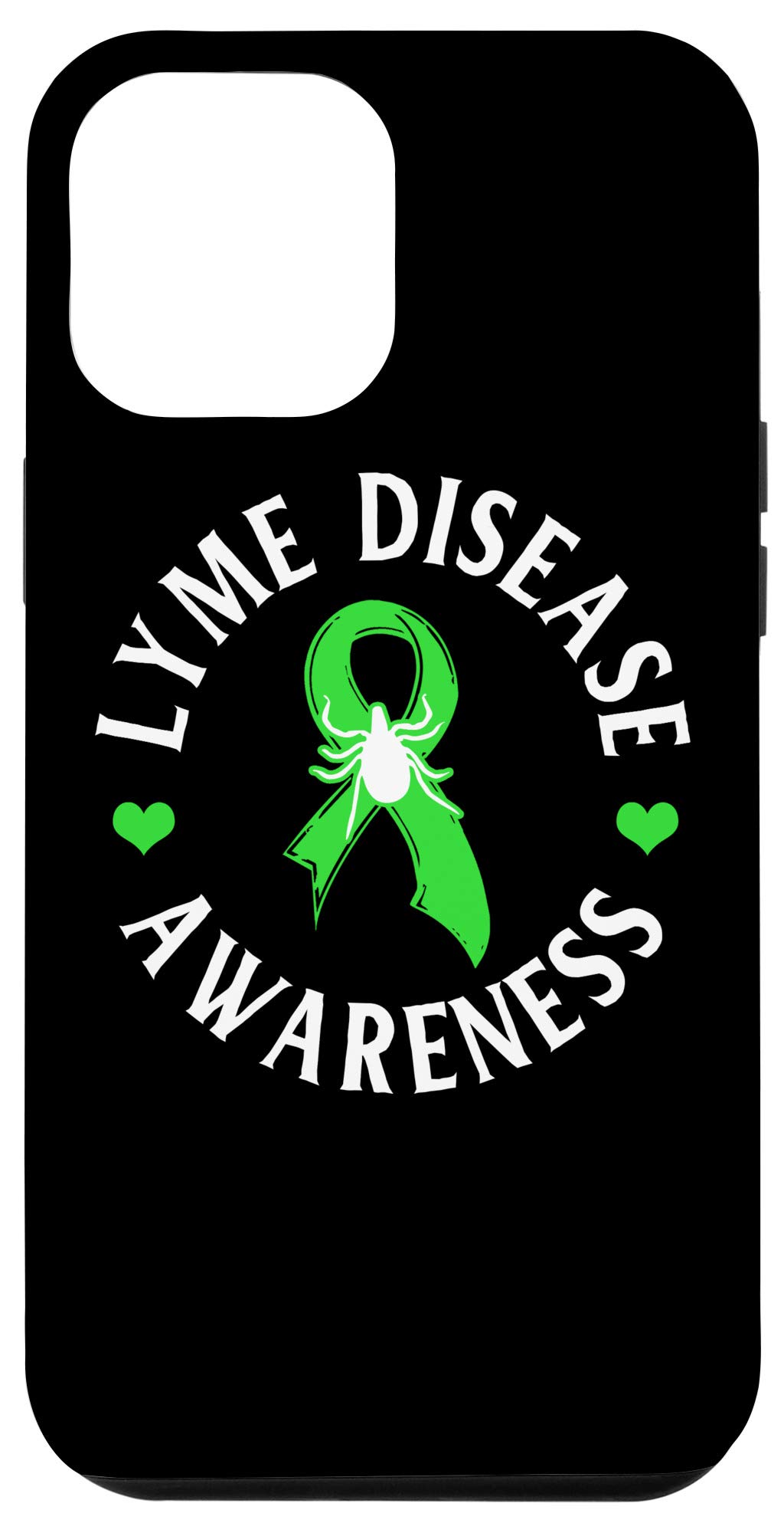 iPhone 12 Pro Max Case - Lyme Disease Survivor & Warrior Awareness Design - Perfect for Daily Use, Outdoor Activities & Showing Support