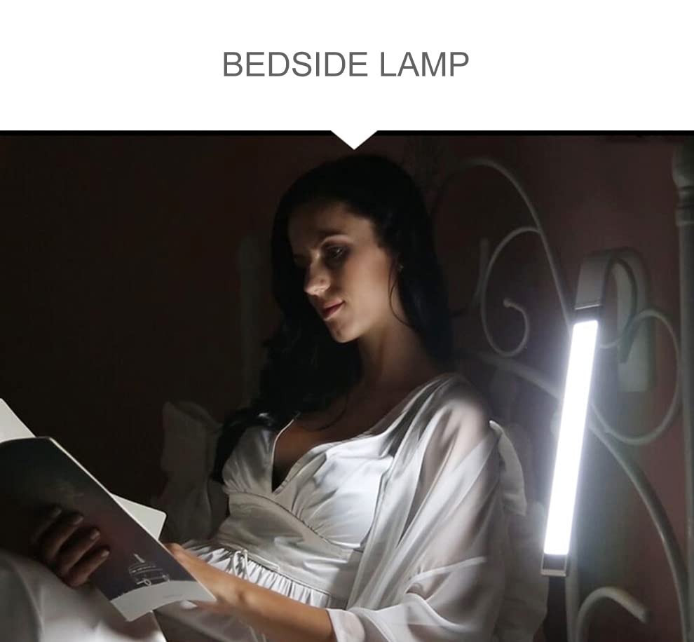 Mark Wireless LED Desk Lamp - 360° Adjustable, Portable & Foldable USB Rechargeable Lamp with 40H Runtime, Touch Control, 6 Brightness Levels & 3 Light Modes (Gold) | Perfect for Home Office, Study, Reading, Nightstand & Dorm Room Lighting