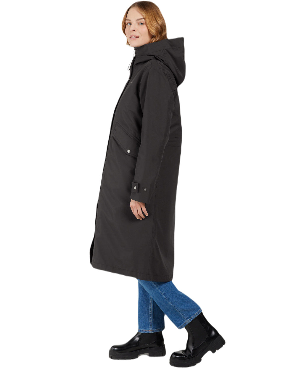 Didriksons Women's Mia Long Parka - Waterproof Winter Coat with Hood for Outdoor Activities, Hiking, and Cold Weather Protection