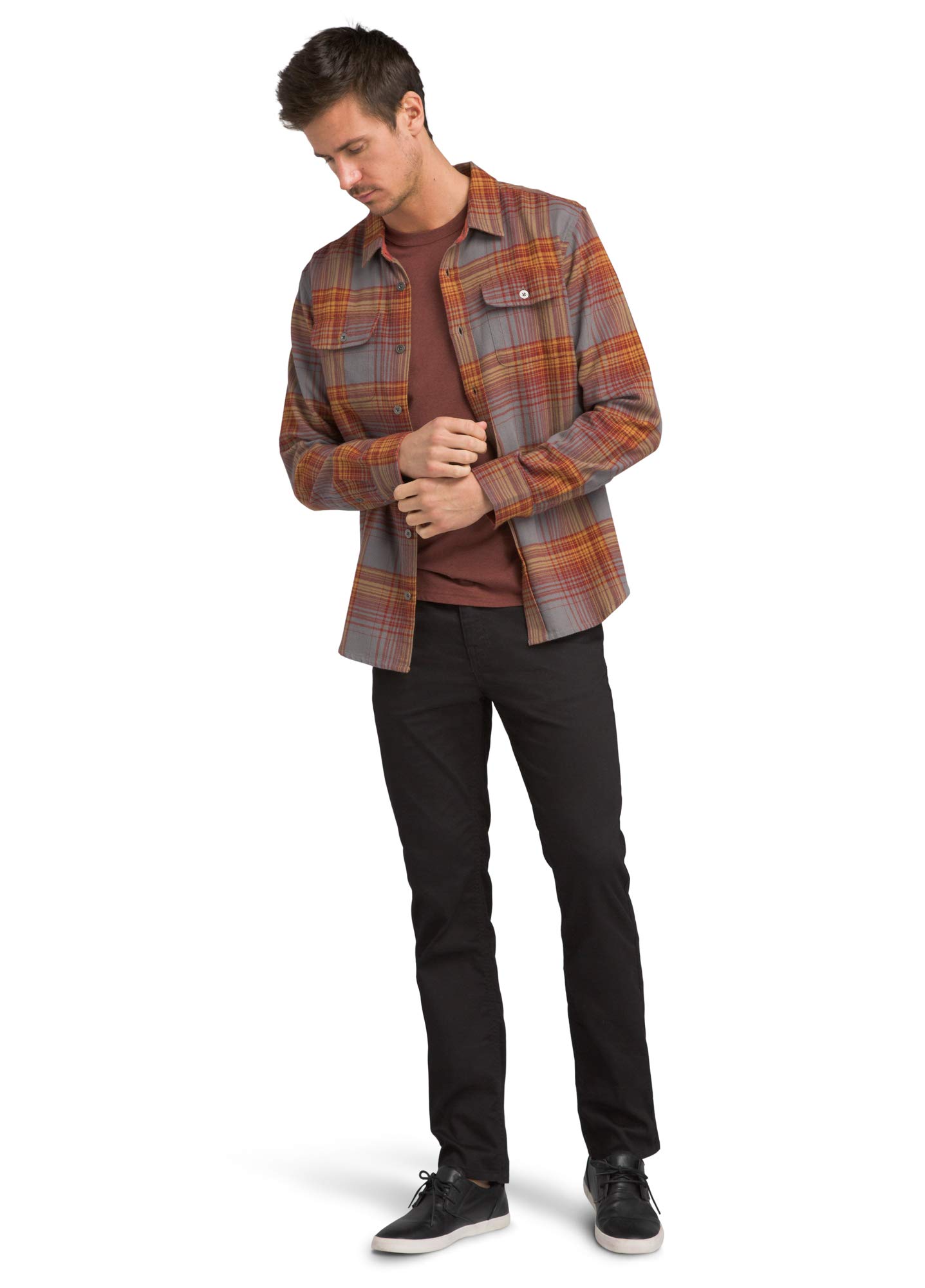 prAna Men's Bridger Jean - Stretch Denim Pants for Outdoor Adventures & Casual Wear | Comfortable & Durable Travel & Hiking Jeans