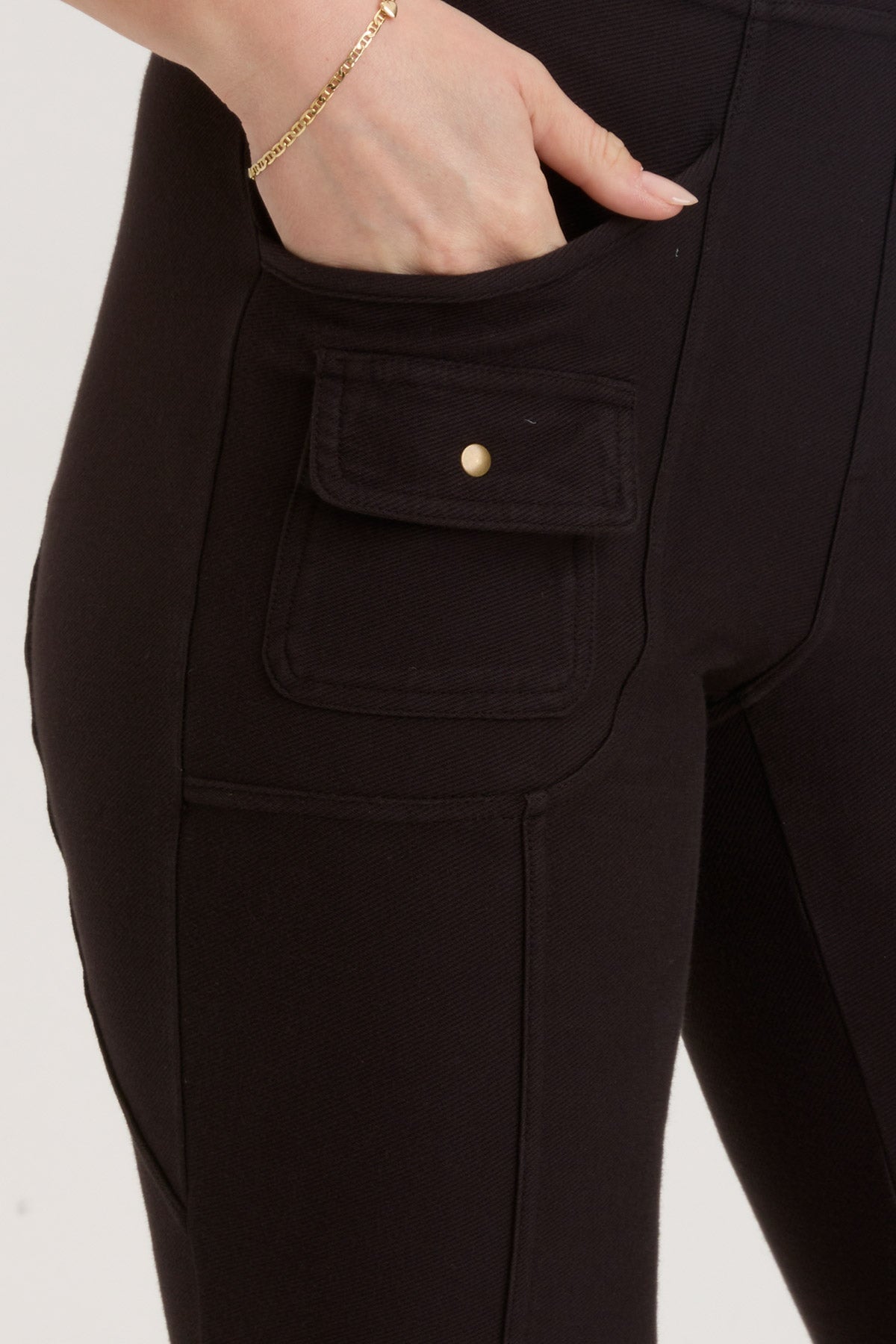 High Waist Yoga Pants for Women - Black Caraf Leggings - Comfortable Workout Tights for Running, Gym & Lounge Wear