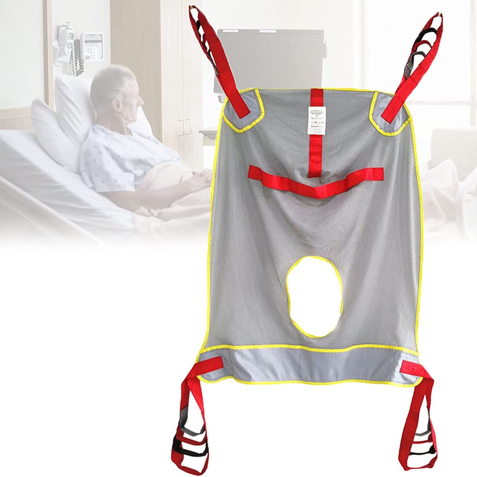 Heavy Duty Patient Lift Sling - 230kg Capacity for Home & Hospital Use