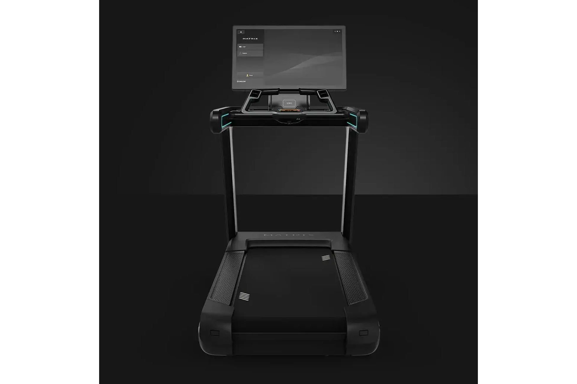 Matrix Onyx Treadmill - Foldable Electric Running Machine with LCD Display & Bluetooth Speakers for Home Gym, Cardio Workouts & Indoor Fitness Training
