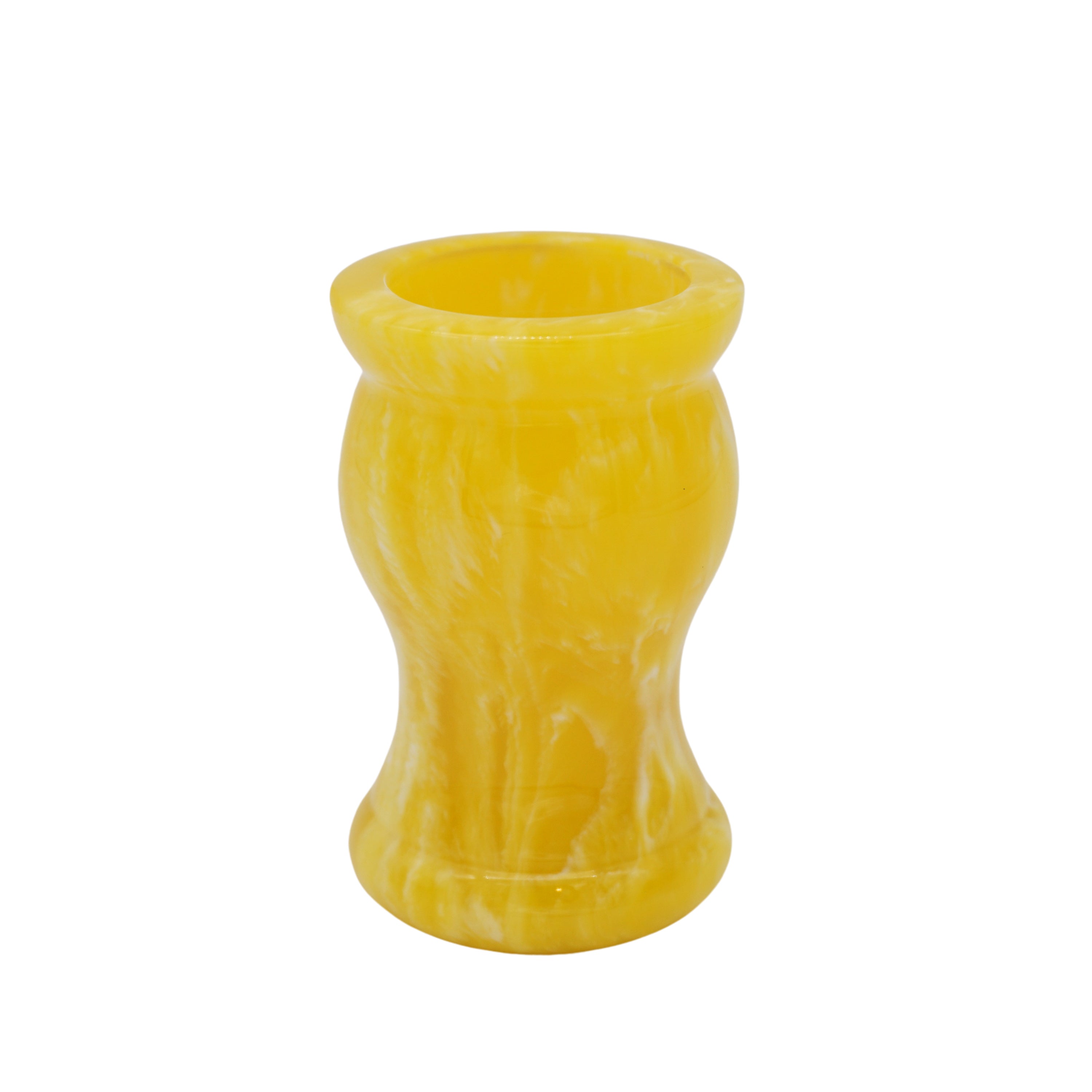 Premium Lemon Drop Handcrafted Shaving Brush Handle - Fits 26mm & 28mm Knots - Perfect for Wet Shaving & Grooming Kits - Ideal Gift for Men's Skincare Routine