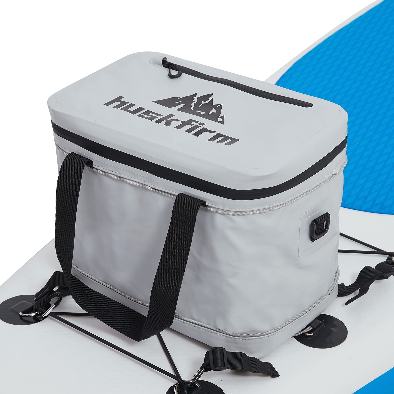 **Premium PVC Waterproof Kayak Cooler Bag - 30 Can Large Capacity SUP Cooler Deck Bag with Removable Carry Strap - Ideal for Stand-Up Paddleboarding, Kayaking & Beach Outings**