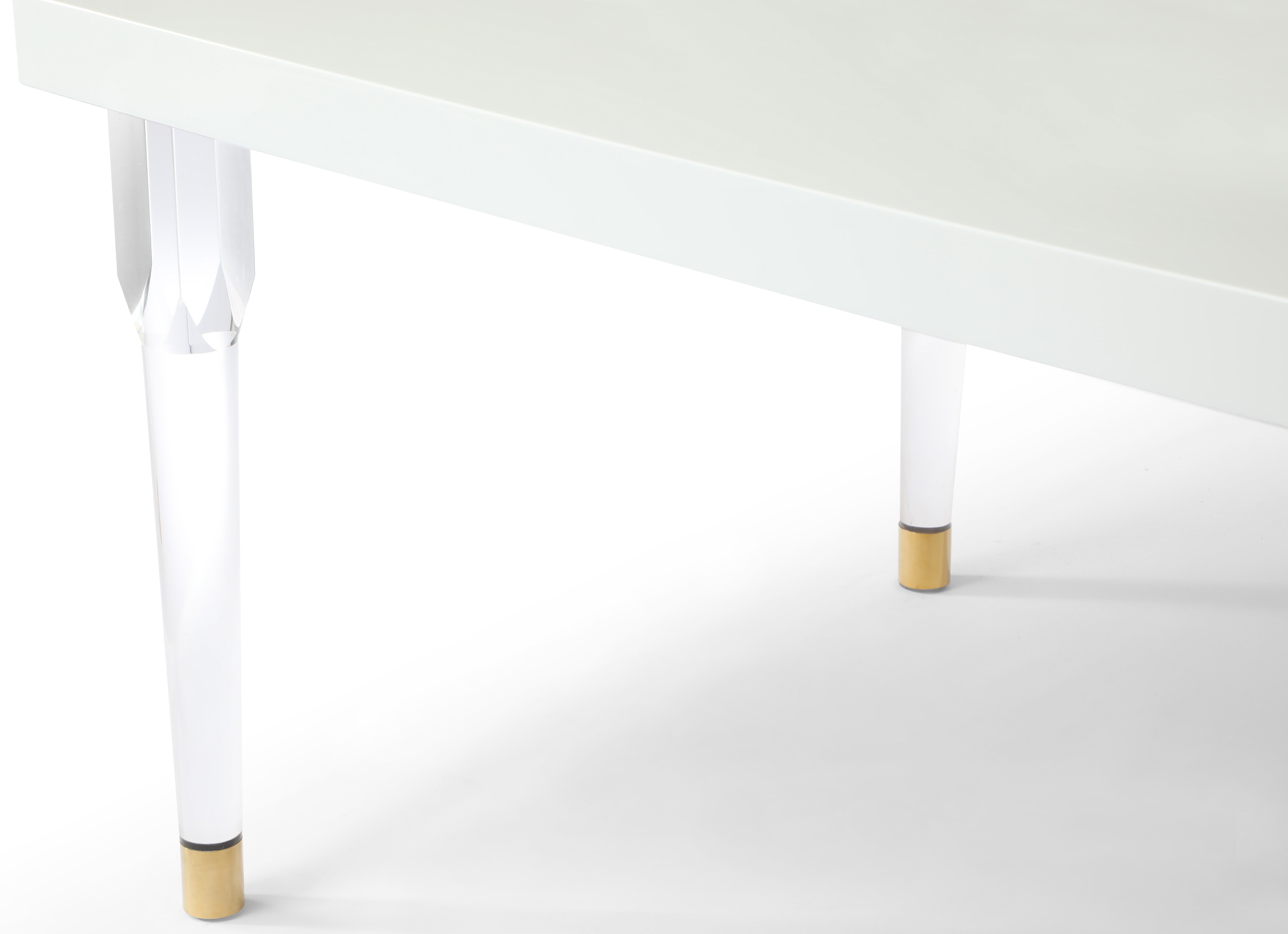 Bethany White Dining Table - Modern 6-Seater Wooden Kitchen Table for Home & Restaurant Use | Perfect for Family Dinners & Entertaining Guests