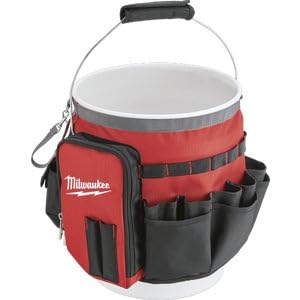 Milwaukee Electric Tool 48-22-8175 Bucket Organizer Wrap - Heavy-Duty Tool Storage Solution for Electricians, Contractors & DIY Projects | Perfect for Job Sites, Workshops & Home Garages