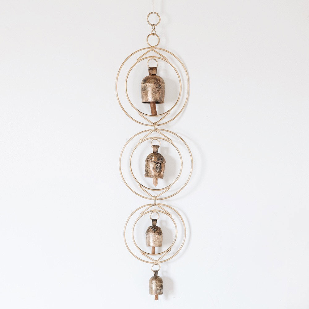 Handmade Copper Wind Chime - Elegant Outdoor Garden Decor for Patio, Porch & Yard - Perfect for Relaxation & Feng Shui