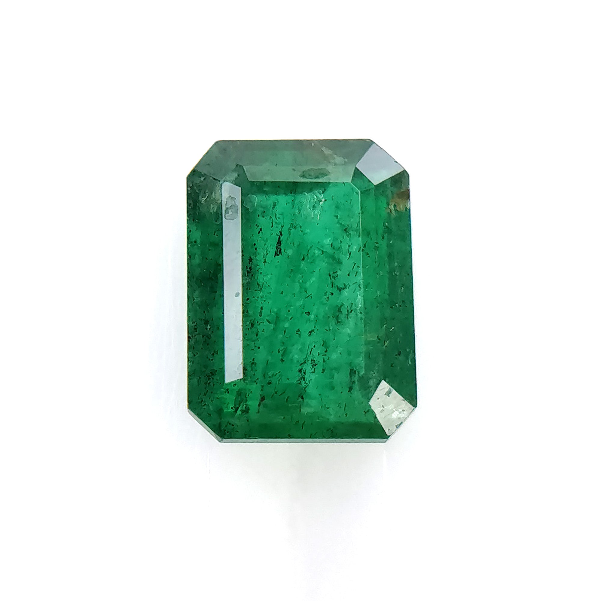 Natural 1.00ct Untreated Green Emerald Gemstone - Octagon Cut 7x5mm (Video Included) | Perfect for Engagement Rings, Fine Jewelry & Collector's Pieces