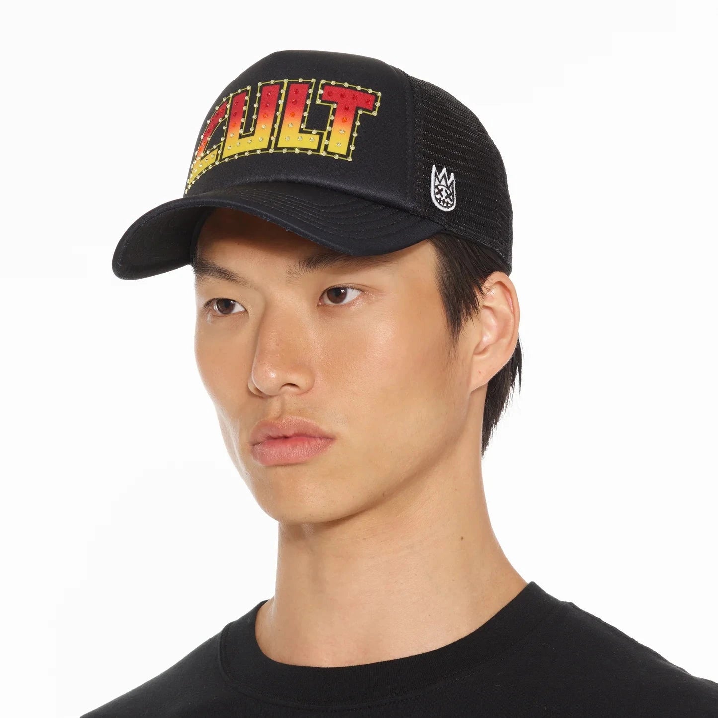 Cult of Individuality Rock Logo Hat - Vintage Style Adjustable Baseball Cap for Men & Women - Perfect for Concerts, Festivals, and Streetwear Fashion