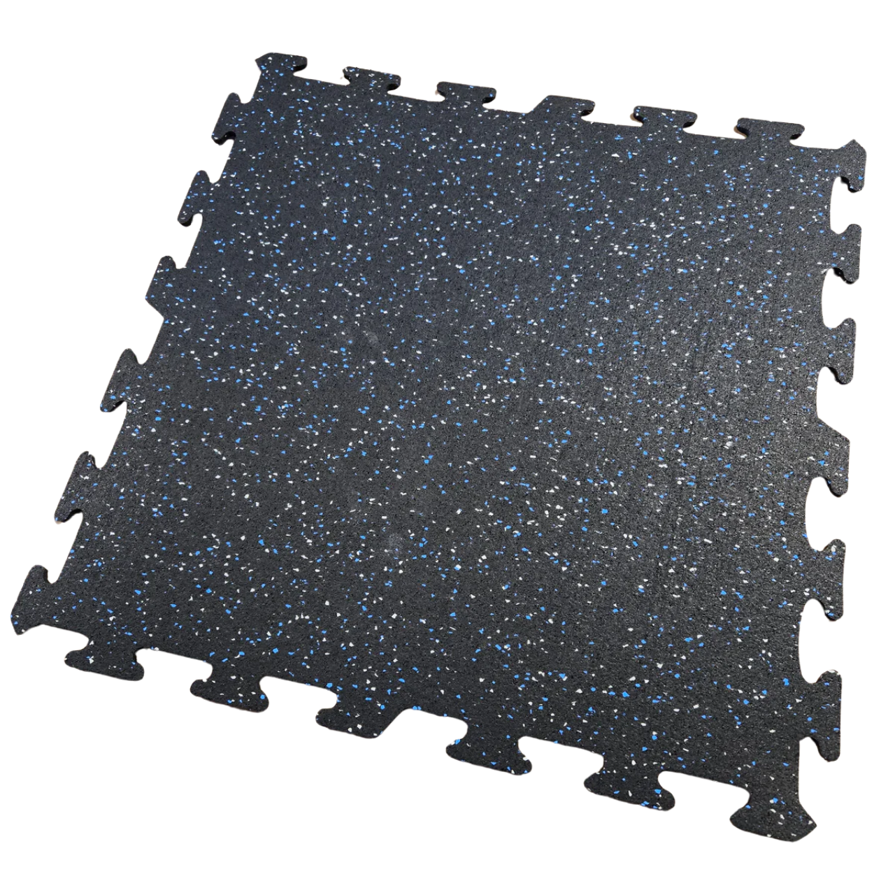 Premium 18mm Hammer Clad Rubber Floor Tiles - Interlocking Gym Flooring for Home Workouts, Garage Gyms & Fitness Studios | Durable & Shock-Absorbent Exercise Mats