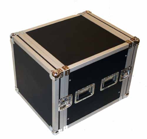 Seismic Audio 10U Rack Case for Amplifiers, Effects, Mixers & PA/DJ Pro Audio Equipment - Durable & Portable Studio & Live Sound Storage Solution