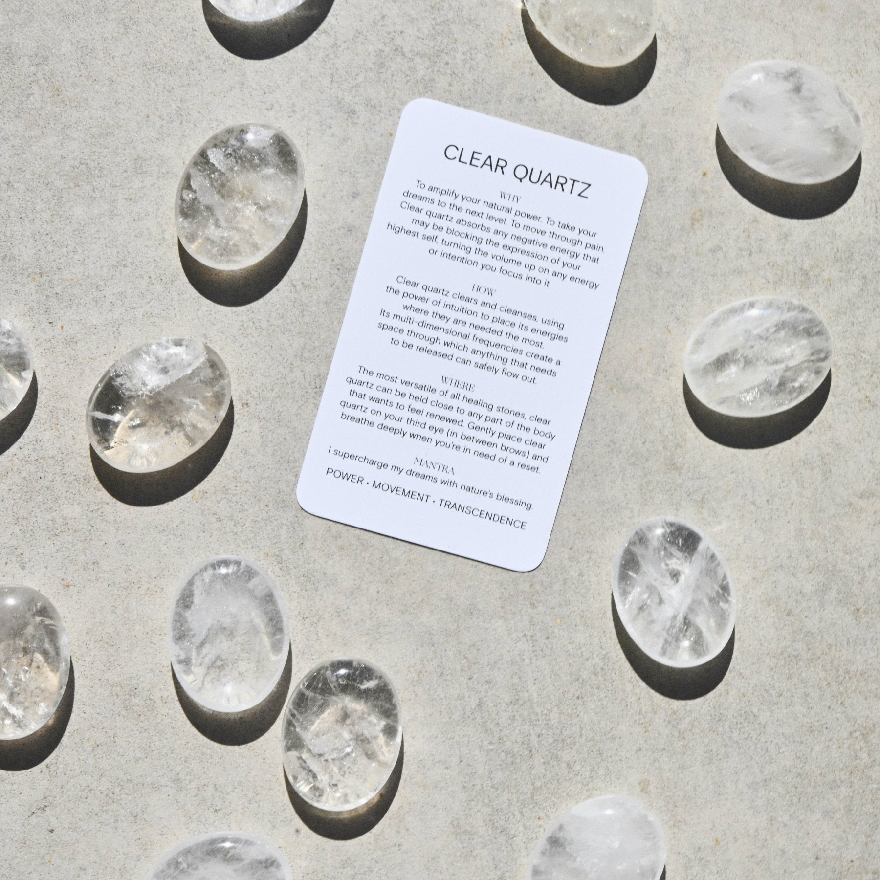 Natural Healing Quartz Palm Stone - Reiki Meditation, Stress Relief & Chakra Balancing - Perfect for Yoga, Mindfulness & Spiritual Practices