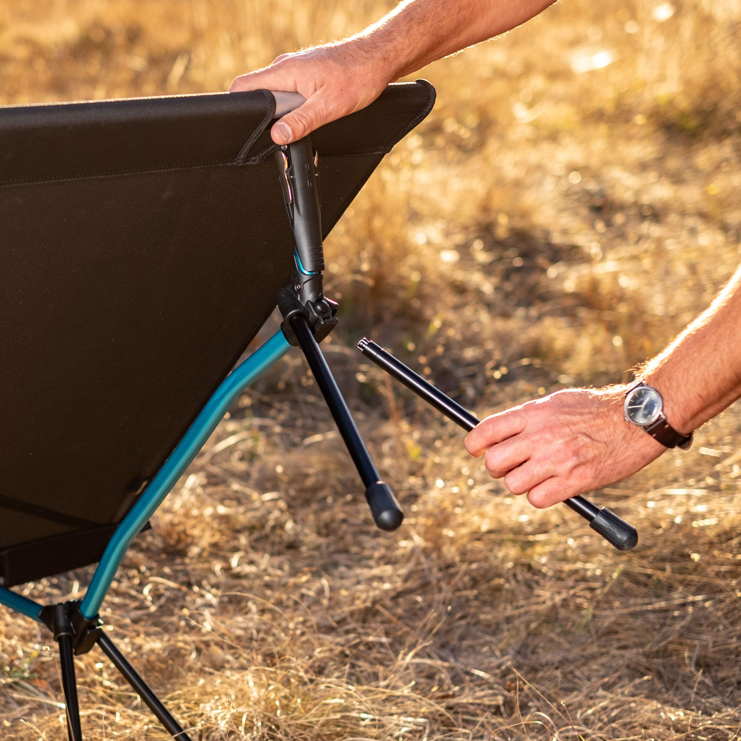 Helinox Cot Max Camping Cot Leg Extenders (Set of 16) - Heavy Duty Support for Outdoor, Backpacking & Travel - Perfect for Tents, RVs & Adventure Trips
