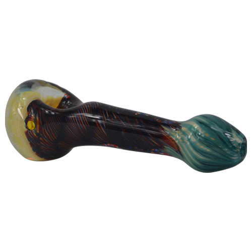 Honeycomb Glass Pipe for Smoking - Premium Inside Out Design for Smooth Hits - Perfect for Dry Herbs, Tobacco & Relaxation at Home or Travel