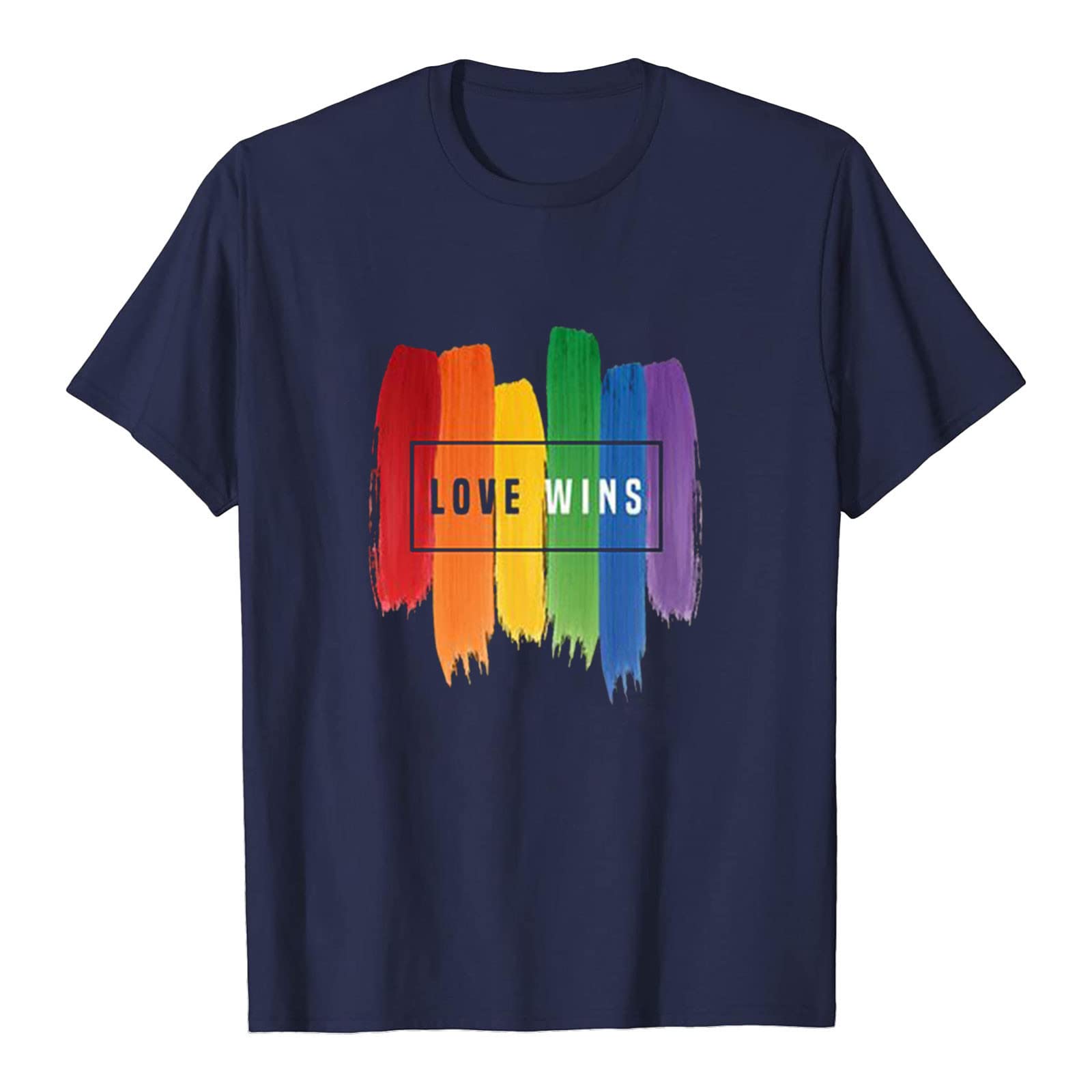 Women's Casual T-Shirts - Summer Cute Printed Tee, Loose Fit Plus Size Short Sleeve Blouse, Comfortable Tunic Top for Everyday Wear, Work & Vacation