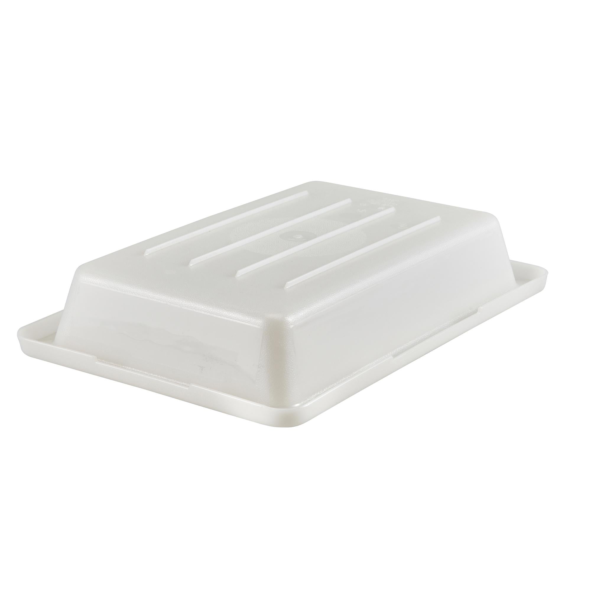 Cambro 1.75 Gallon (6.6 Liter) White Food Storage Container with Lid - Airtight Kitchen Organization for Bulk Food, Meal Prep & Restaurant Use