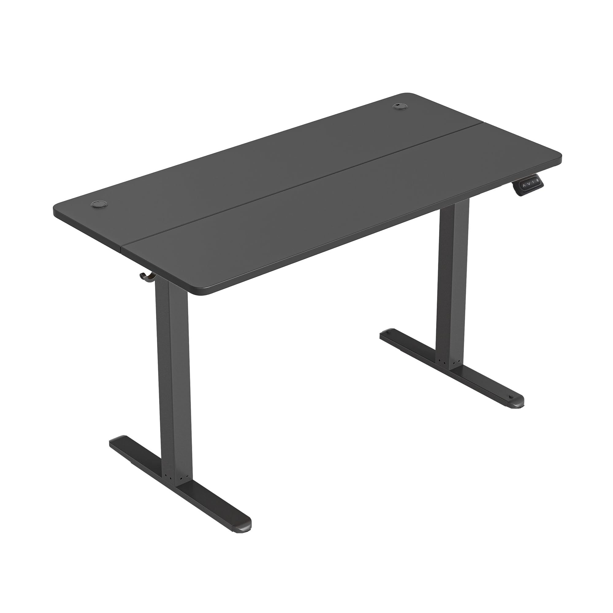 CubiCubi Electric Standing Desk - 40 x 24 Inches Adjustable Height Sit Stand Desk for Home Office | Ergonomic Computer Workstation (Black) | Perfect for Remote Work, Gaming & Study Setup