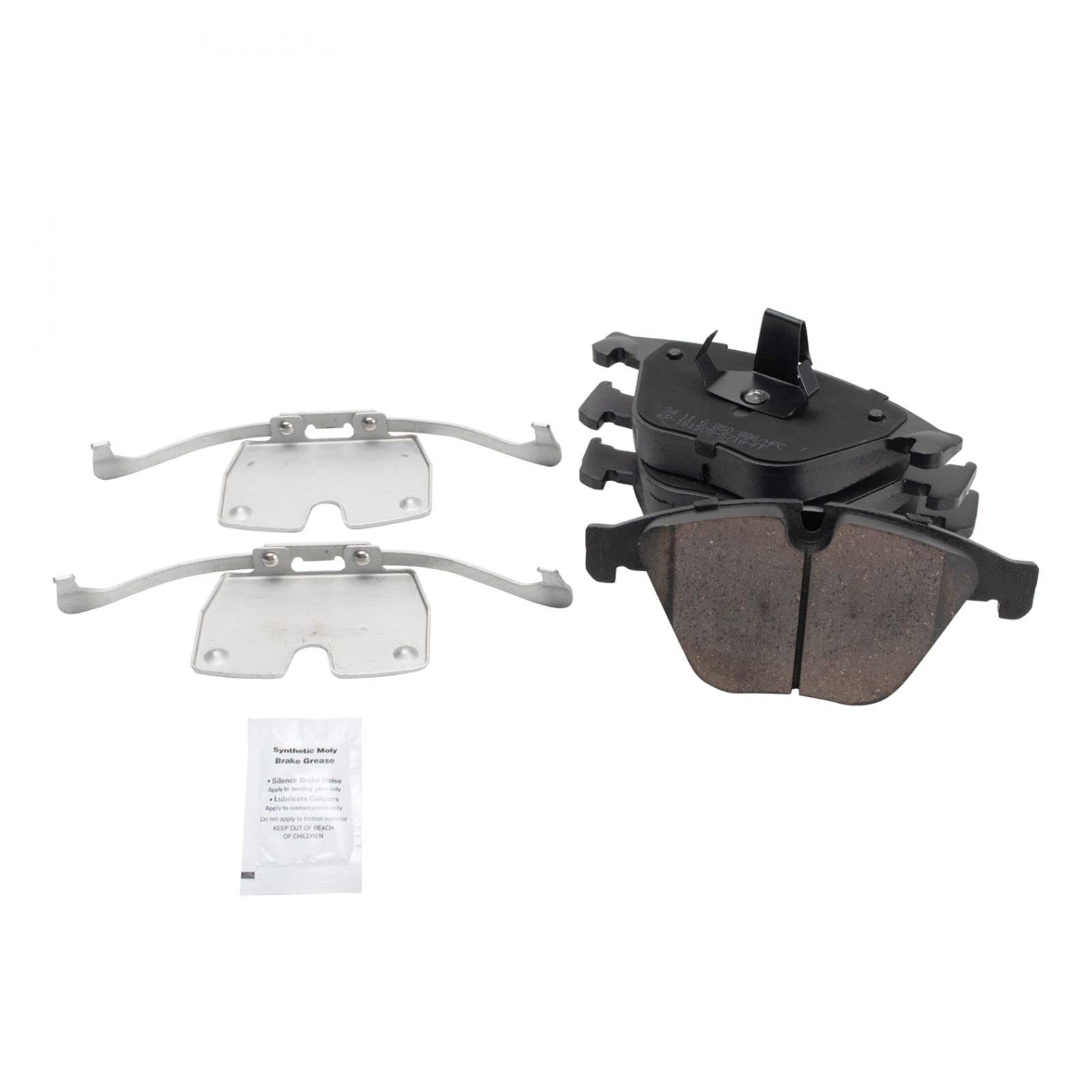 High-Performance Front Ceramic Disc Brake Pads for BMW 5 Series & 6 Series - Low Noise, Dust-Free, Enhanced Stopping Power - Perfect for City Driving & Highway Commuting