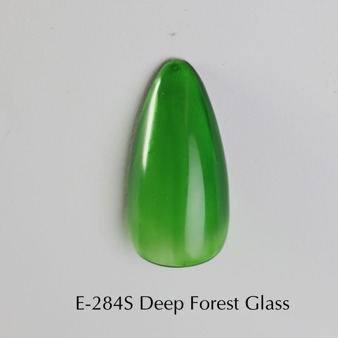 Kokoist E 284S Deep Forest Glass Gel Nail Polish - Long Lasting Vegan Nail Lacquer for Salon & Home Manicure - Perfect for Fall Winter Nail Art Designs