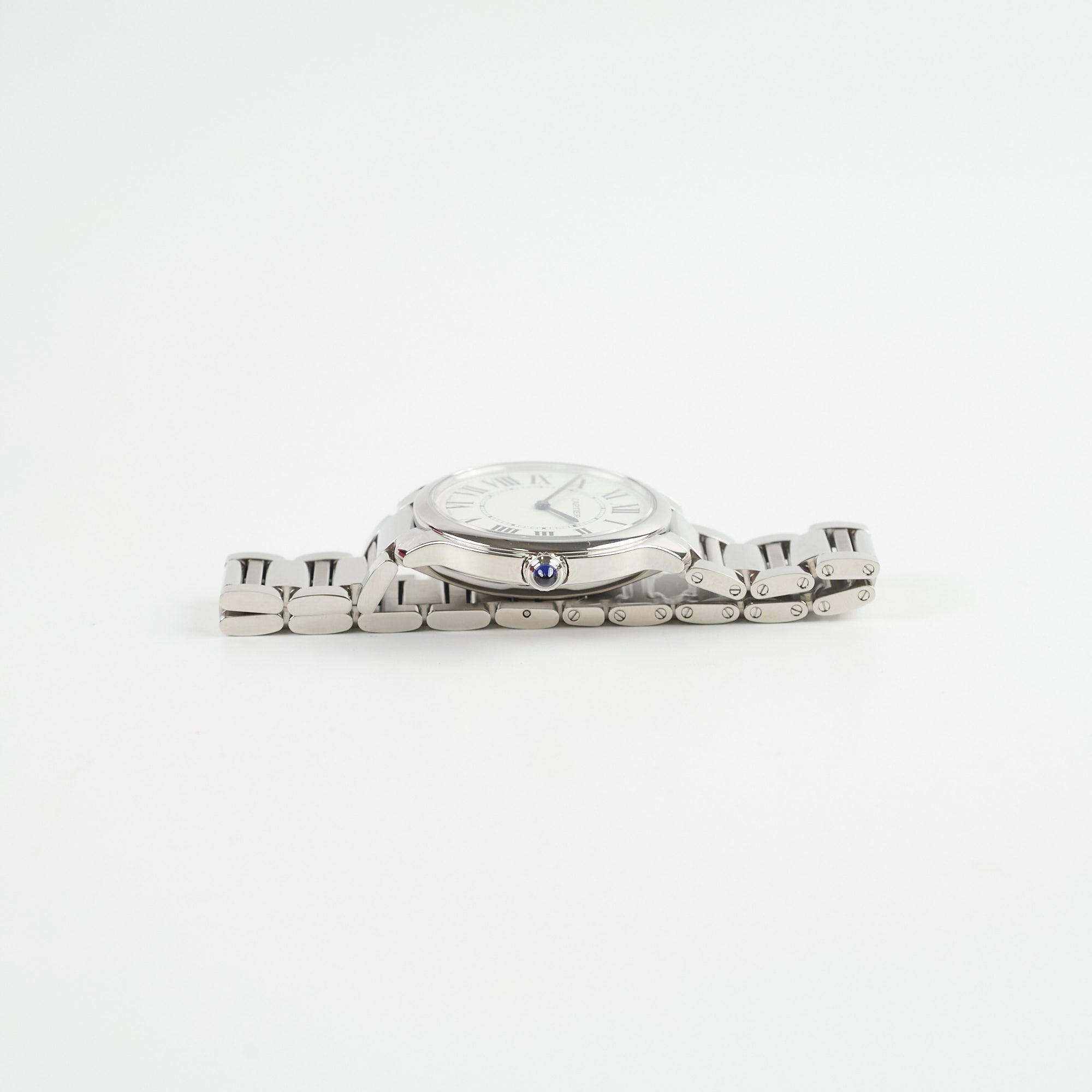 Cartier Ronda Must De Watch 36mm Stainless Steel WSRN0034 - Luxury Dress Watch for Women, Perfect for Business, Parties & Special Occasions
