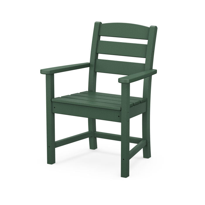 POLYWOOD Lakeside Dining Arm Chair - Weather-Resistant Outdoor Furniture for Patio, Deck & Poolside Use