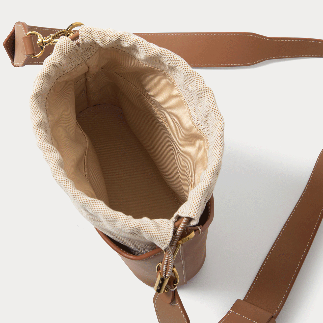 Celeste Handbag for Women - Stylish Fawn & Gold Crossbody Purse - Perfect for Work, Travel, and Everyday Use