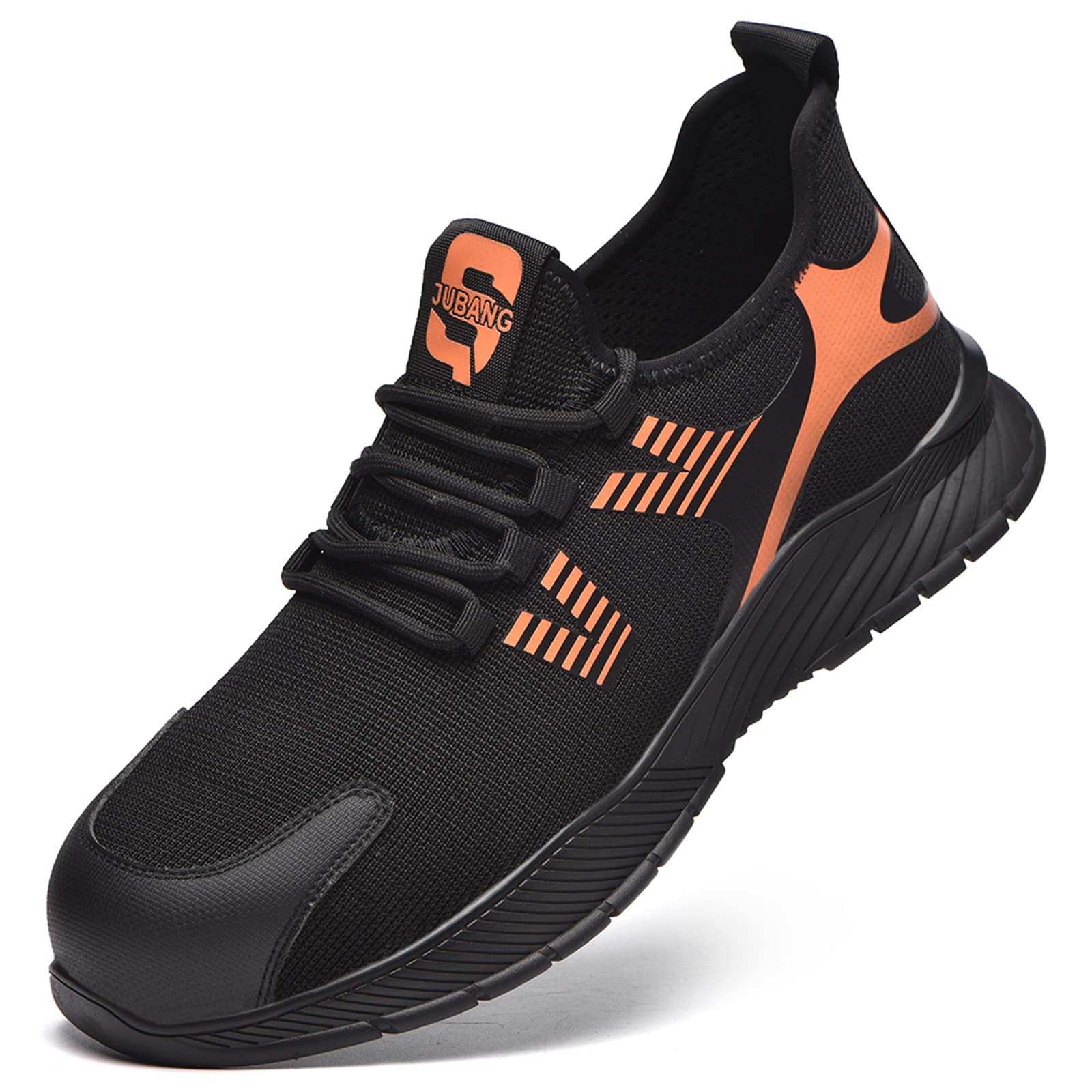 Steel Toe Safety Shoes for Men & Women - Anti-Smash & Anti-Puncture Work Boots with Breathable Design - Perfect for Construction, Warehouse & Industrial Work Safety