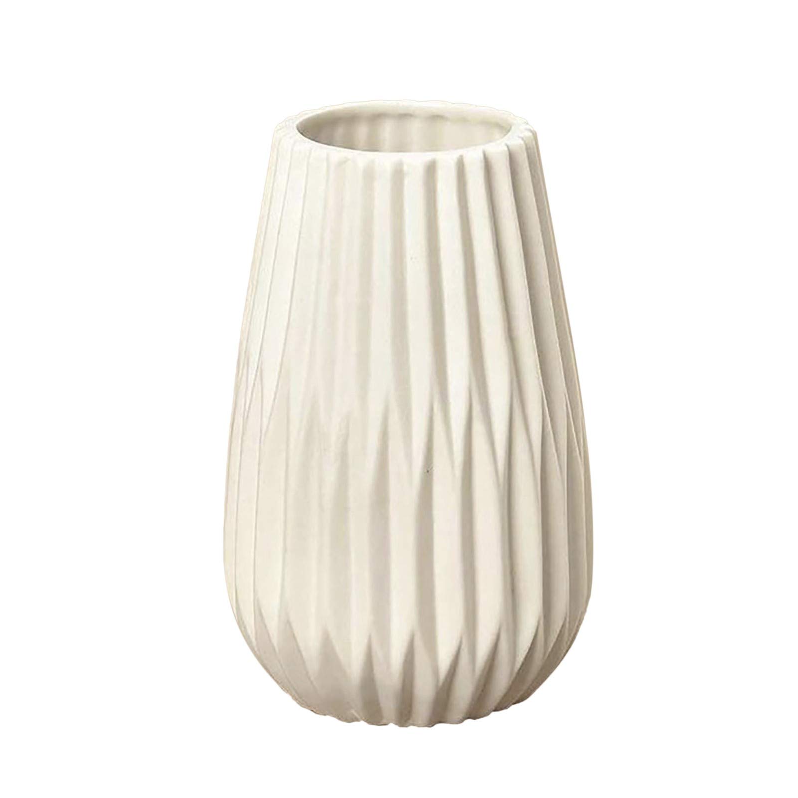 Spiral Folded Paper Vase Decoration - Handcrafted Home Decor for Table Centerpiece, Wall Hanging & Shelf Display (Two-Faced Statue Design, One Size)