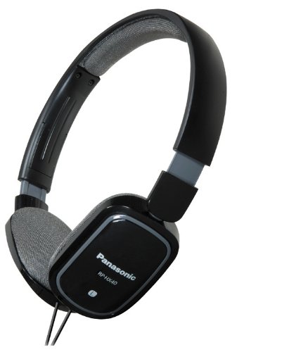 Panasonic RPHXC40K Professional Studio Monitor Headphones - Black | High-Fidelity Sound for Music Production, DJing & Gaming