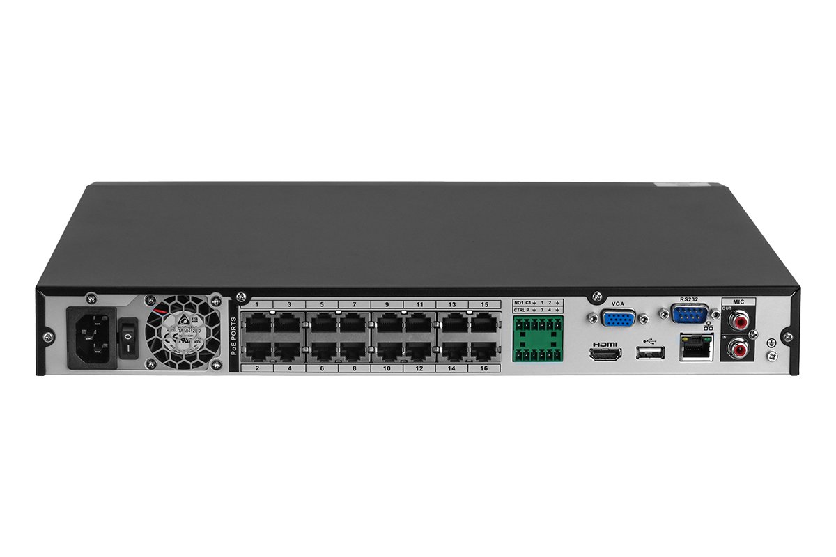 16 Channel Fusion NVR System with 4K (8MP) IP Cameras - Professional Security Surveillance for Home & Business - Indoor/Outdoor Monitoring, Night Vision, Remote Access