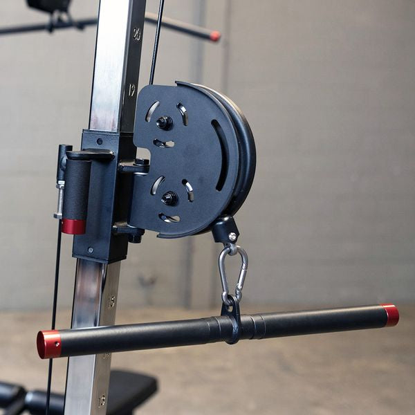 Body Solid Pro Club Line S1000 4 Stack Home Gym Equipment - Strength Training Machine for Full Body Workouts | Perfect for Home Gyms & Personal Fitness Studios