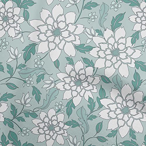 Dusty Teal Green