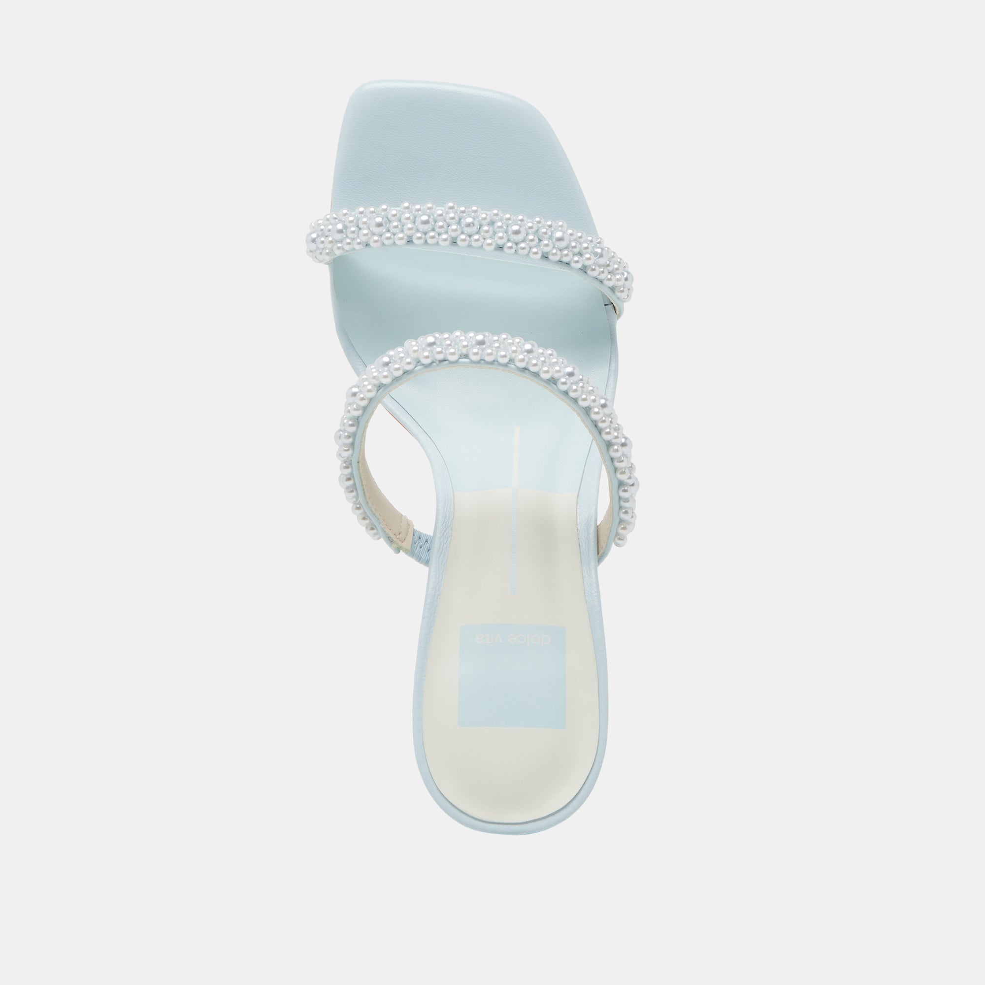NOLAH PEARL HEELS in Ice Blue - Stella Style Women's High Heels for Weddings, Parties & Special Occasions