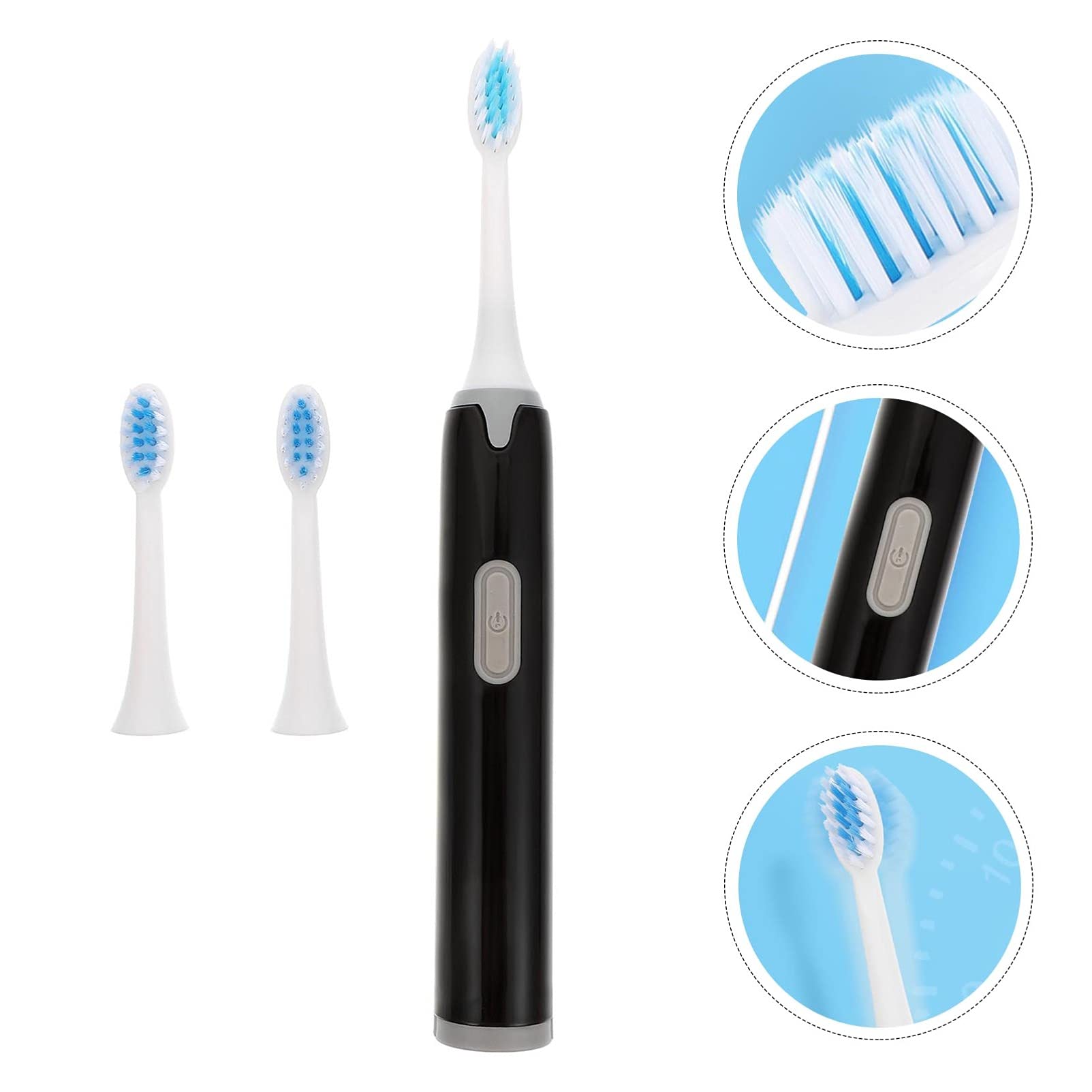 Healifty Electric Toothbrush for Adults - Rechargeable Sonic Toothbrush with Soft Bristles, 5 Cleaning Modes & 2-Minute Timer - Perfect for Home, Travel & Daily Oral Care Routine