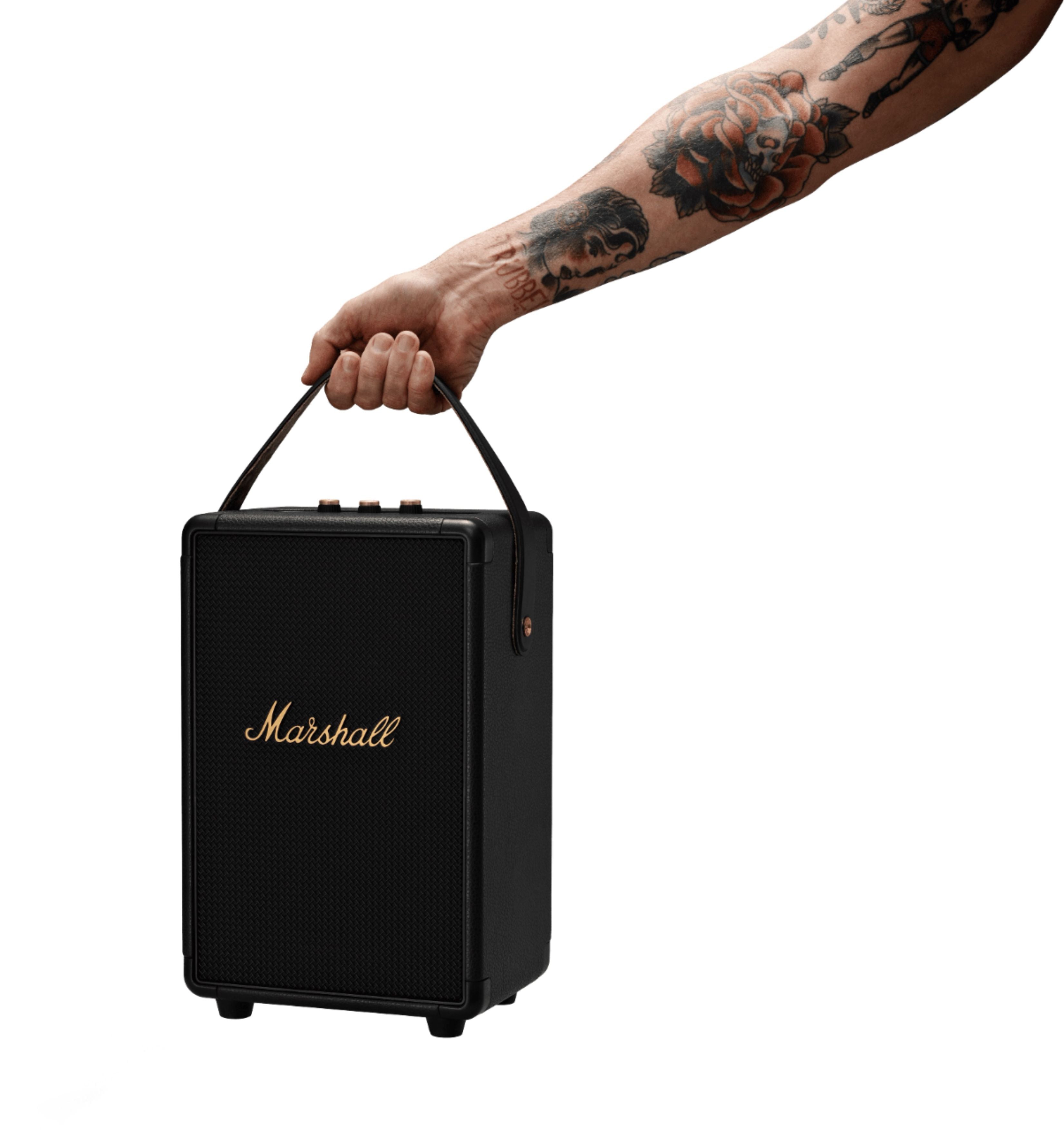 Marshall Tufton Portable Bluetooth Speaker - Premium Sound, Wireless Streaming, IPX2 Water Resistant - Perfect for Outdoor Adventures, Parties & Home Use