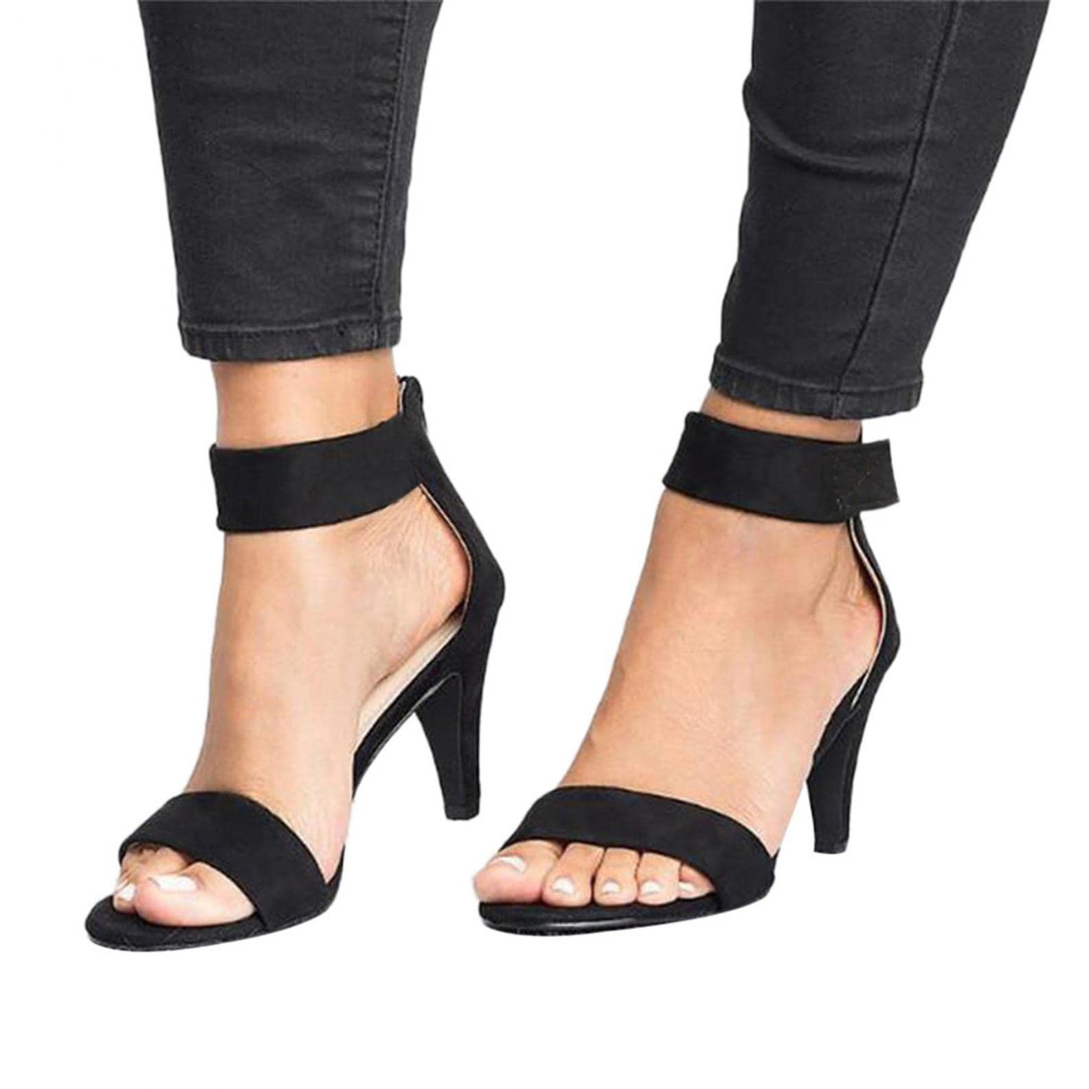 NLOMOCT Women's Casual Summer Sandals with Buckle Strap - Platform Wedge Beach Walking Shoes for Outdoor, Vacation & Daily Wear