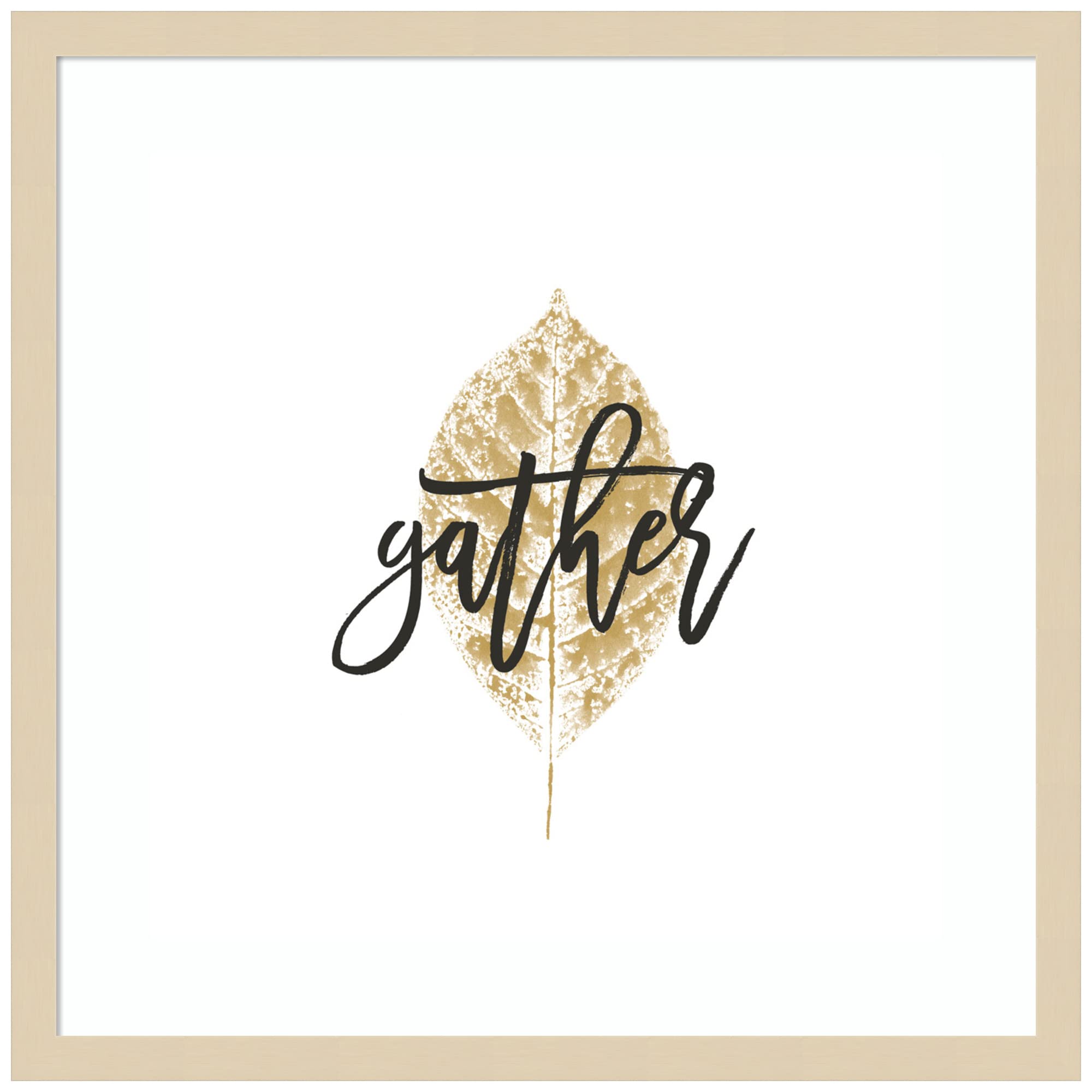 Amanti Art Framed Wall Art Print 21x21 - Harvest Sentiments V by Moira Hershey | Rustic Farmhouse Decor | Typography Wall Art for Living Room, Bedroom, Kitchen | Perfect for Home, Office & Gift Giving