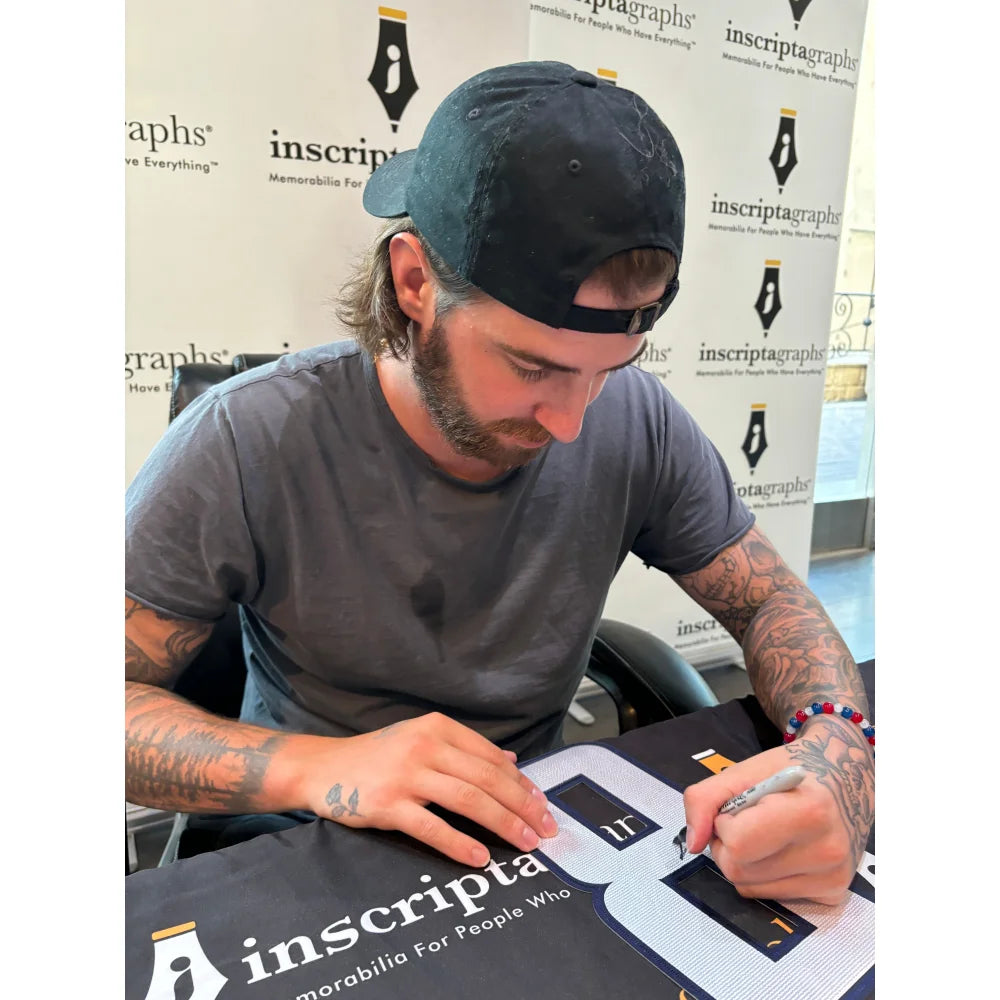 Logan Thompson Autographed Washington Capitals Authentic NHL Hockey Jersey with COA - Signed Hockey Memorabilia for Collectors & Fans - Perfect for Display, Gifts & Sports Memorabilia Collections