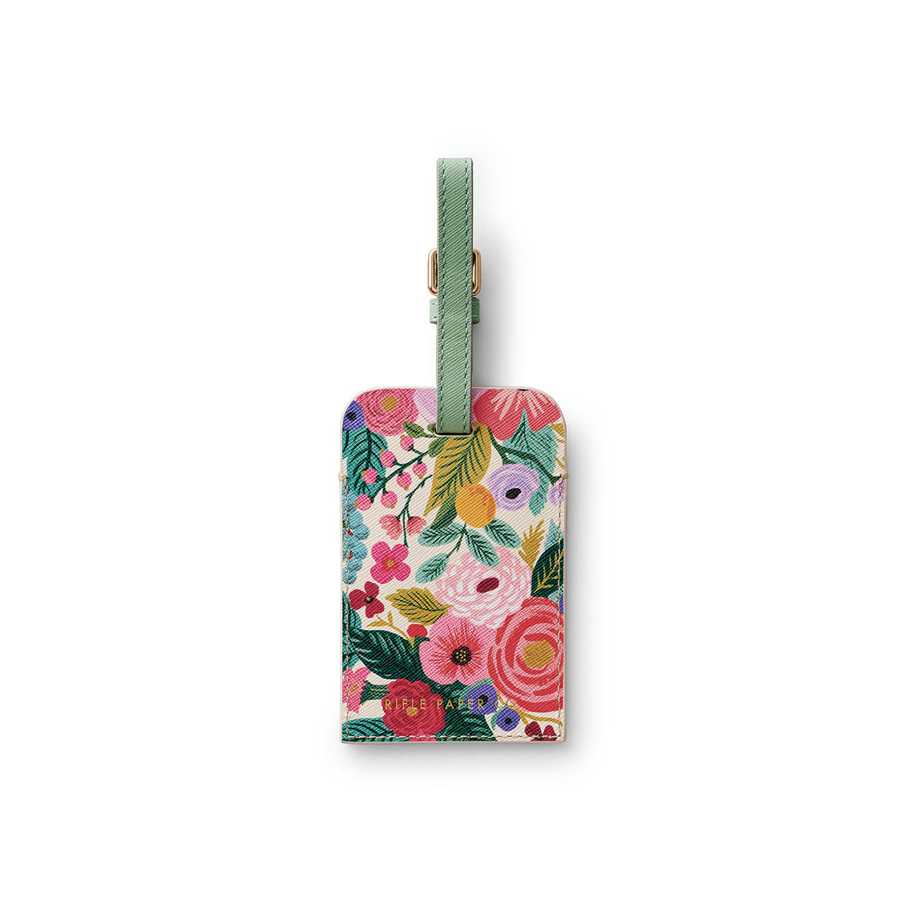 Stylish Garden Party Luggage Tag - Durable Personalized Travel Bag Tag for Suitcases & Backpacks - Perfect for Vacation, Travel & Gift Giving