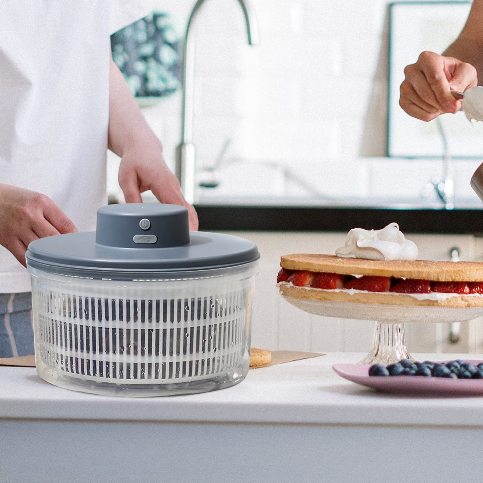 SOLUSTRE Electric Food Dehydrator Machine - 5-Tray Rotary Dryer for Jerky, Fruit, Vegetables & Herbs | Perfect for Homemade Beef Jerky, Dried Snacks & Food Preservation | Ideal for Camping, Home Kitchen & Healthy Meal Prep