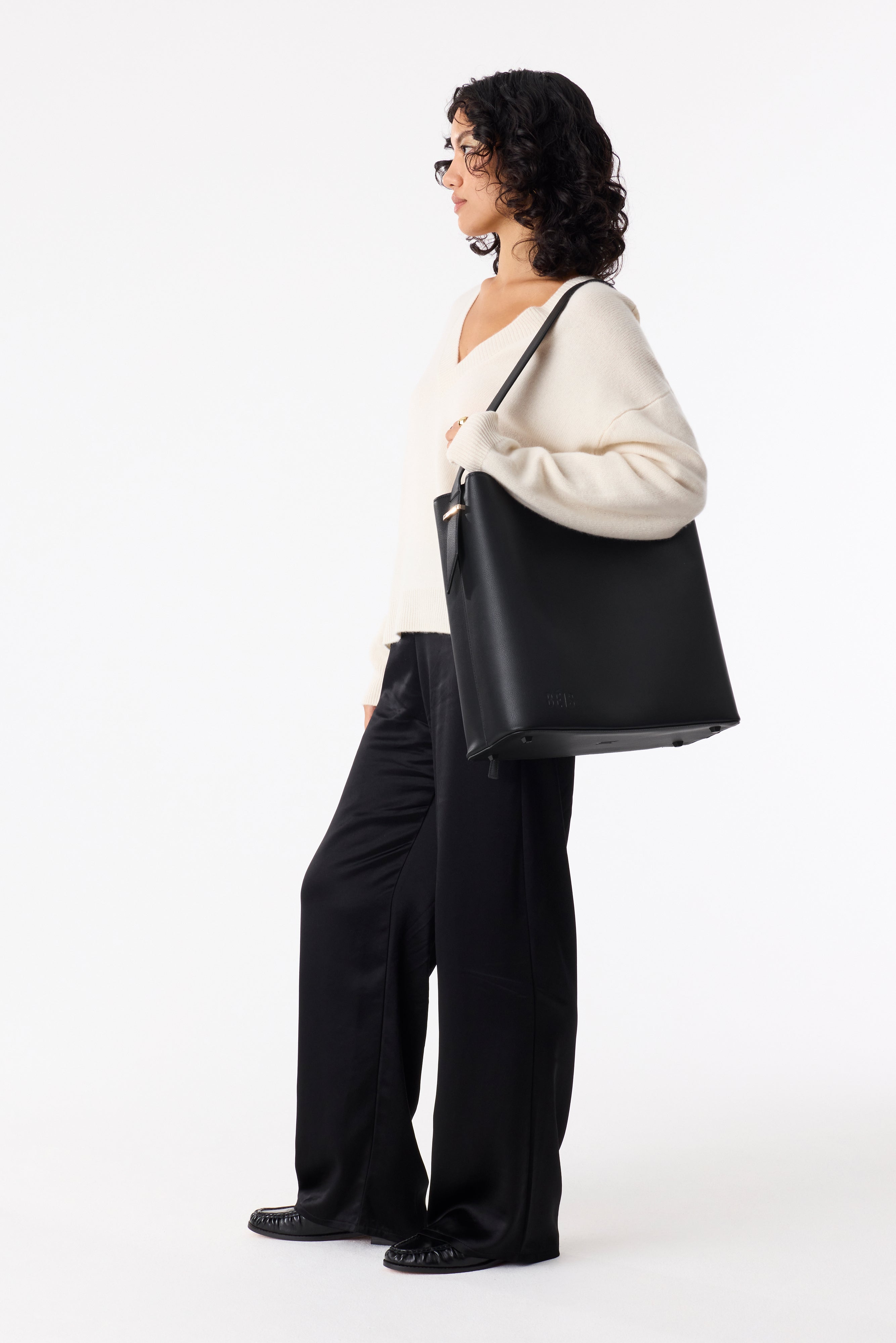 The Wicked Tote Bag in Black - Stylish & Durable Women's Shoulder Bag for Work, Travel & Shopping