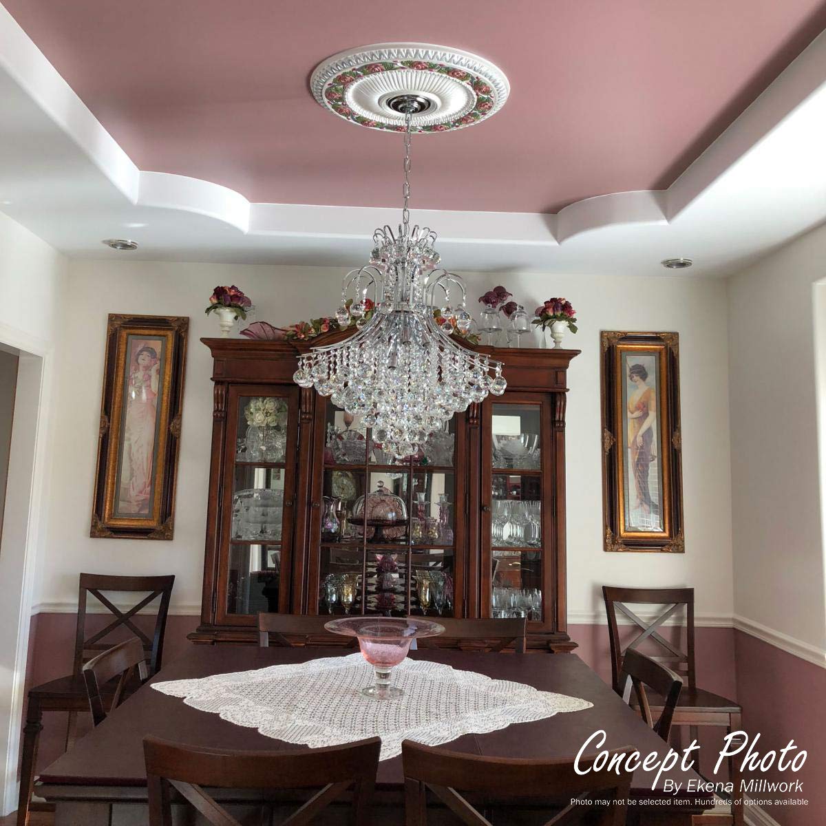 Ekena Millwork Odessa Ceiling Medallion 7.5