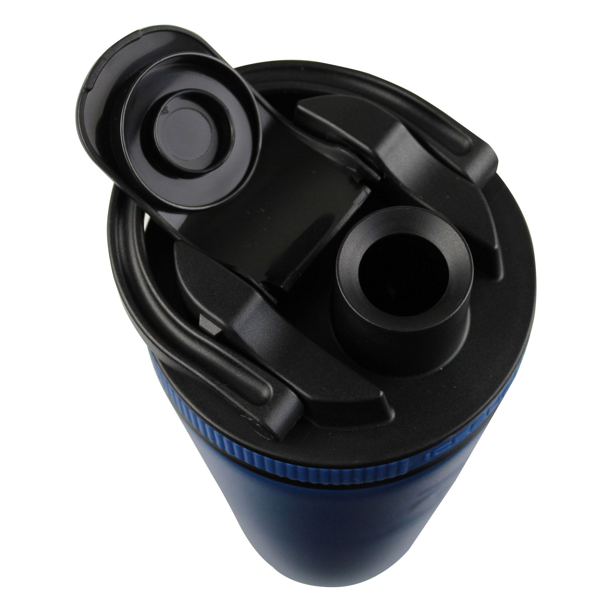 FITOPS 26oz Navy Blue Protein Shaker Bottle with Ice Retention - Perfect for Gym, Workouts & Post-Workout Recovery