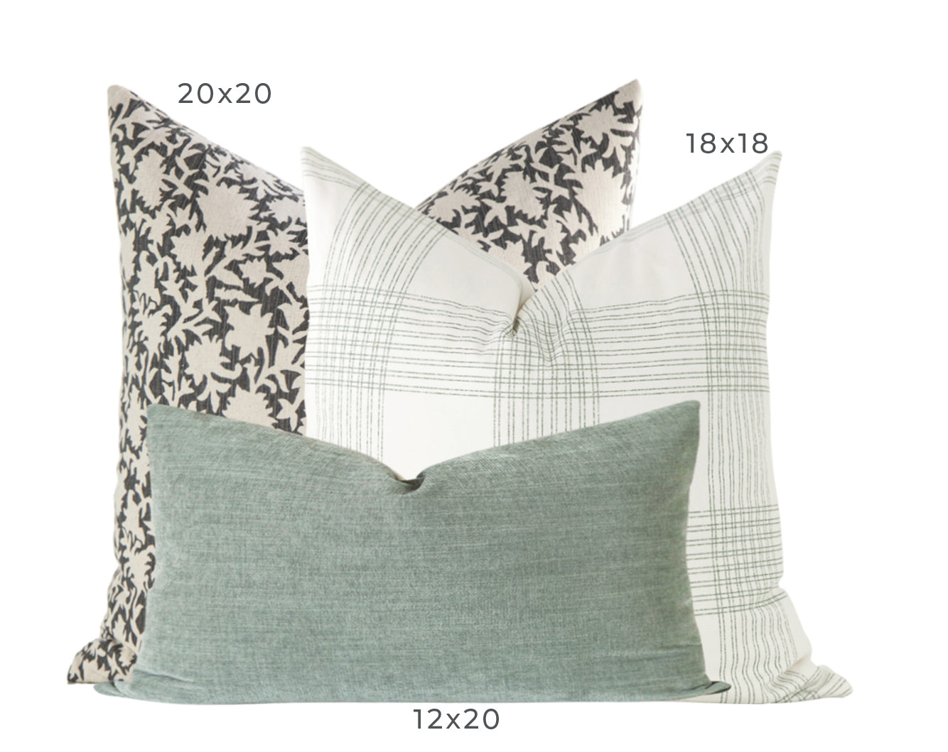 Premium Pillow Combination Set #94 - Soft & Supportive Bed Pillows for Back, Stomach & Side Sleepers - Perfect for Home, Hotel & Guest Room Comfort