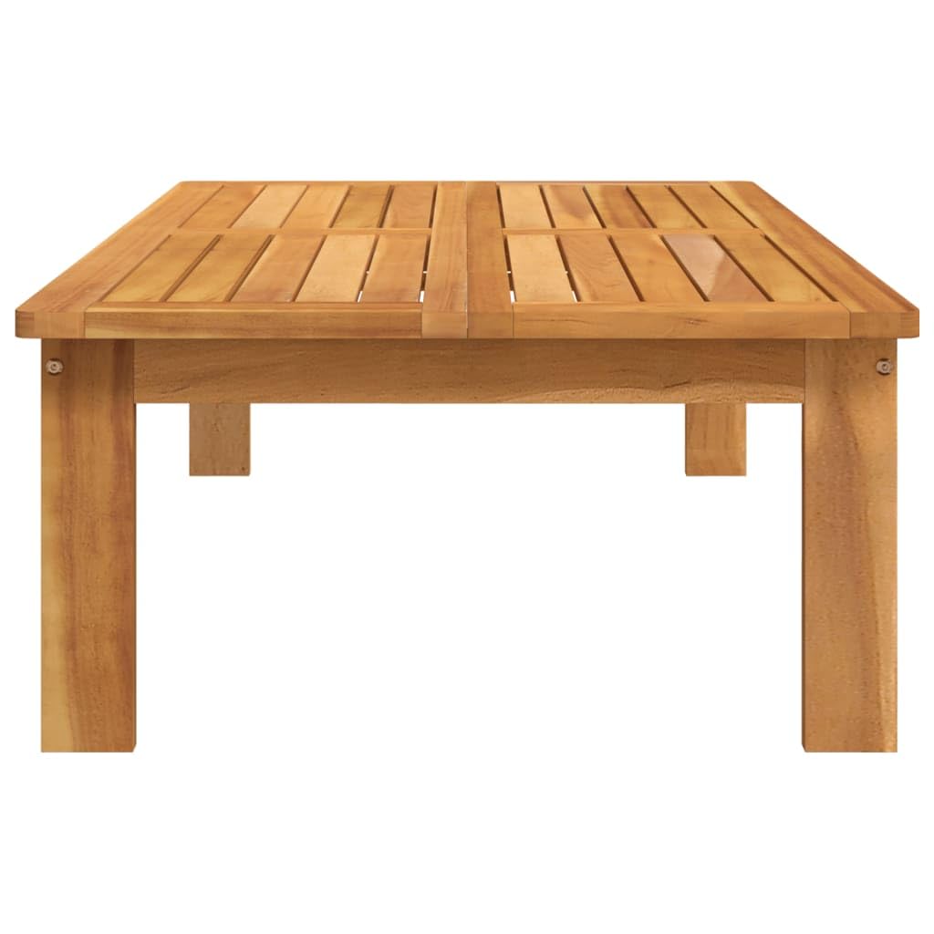 Premium Acacia Wood Outdoor Patio Table - 39.4