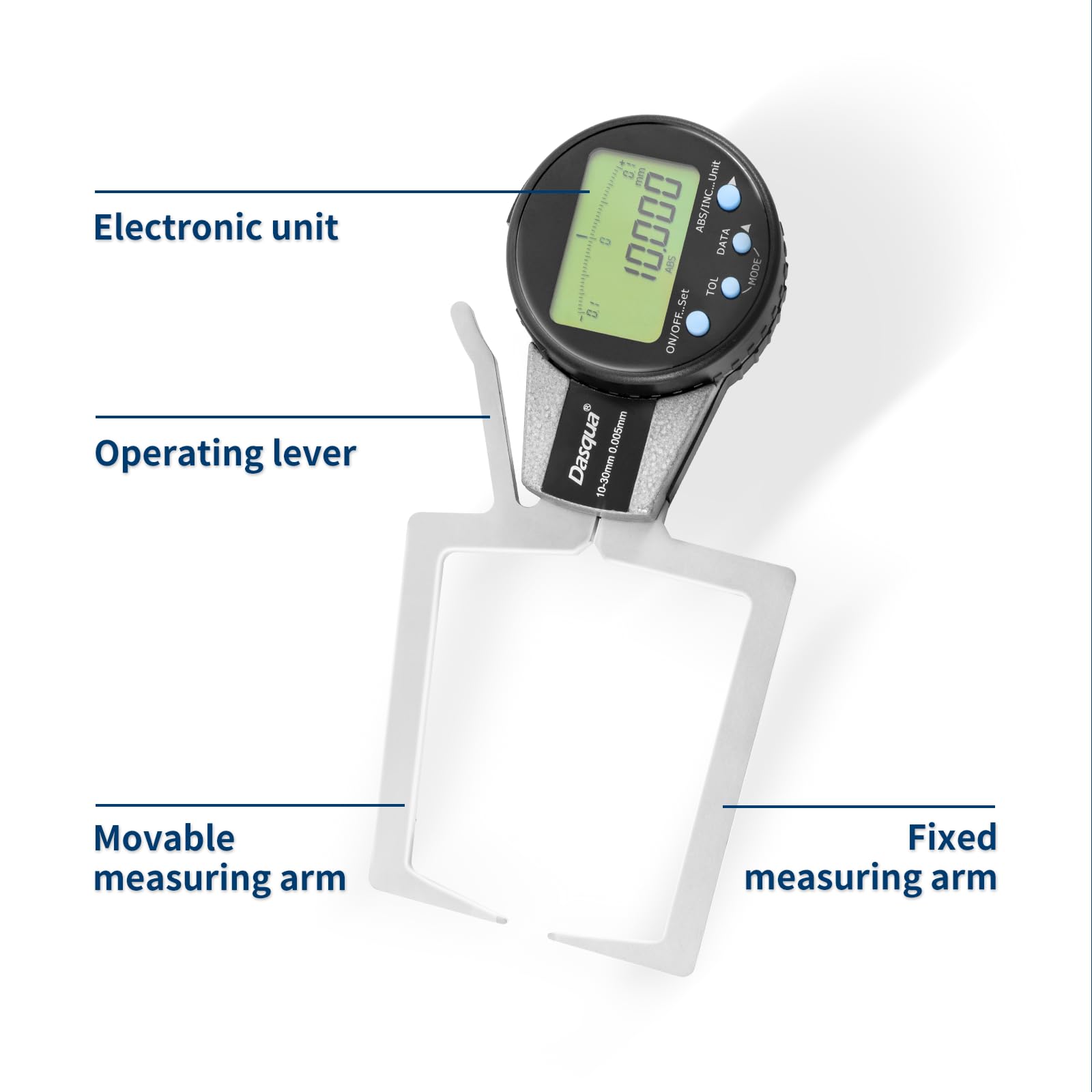 **Dasqua Digital External Caliper Gauge 0.400