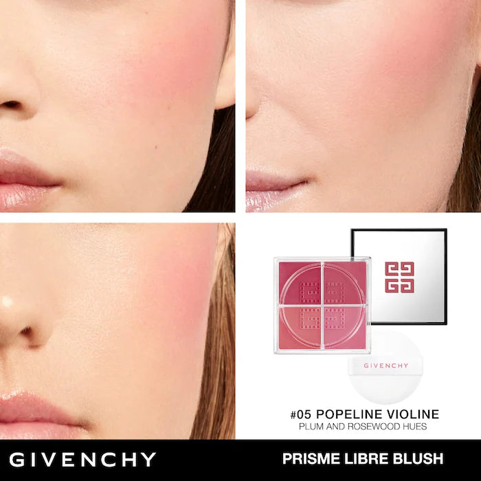 Givenchy Prisme Libre Loose Powder Blush - 12H Radiance & Long-Lasting Wear for Flawless Makeup | Perfect for Day to Night Glow & Special Occasions