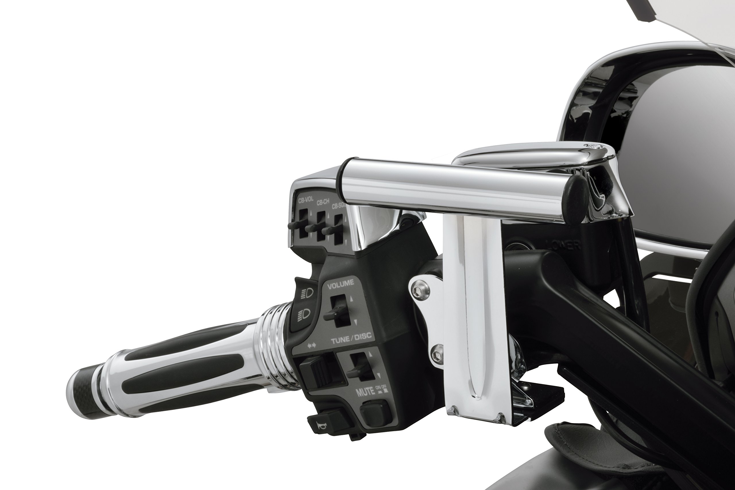Chrome Accessories 52-844 Gadget Bar Mount for Motorcycle & Bike