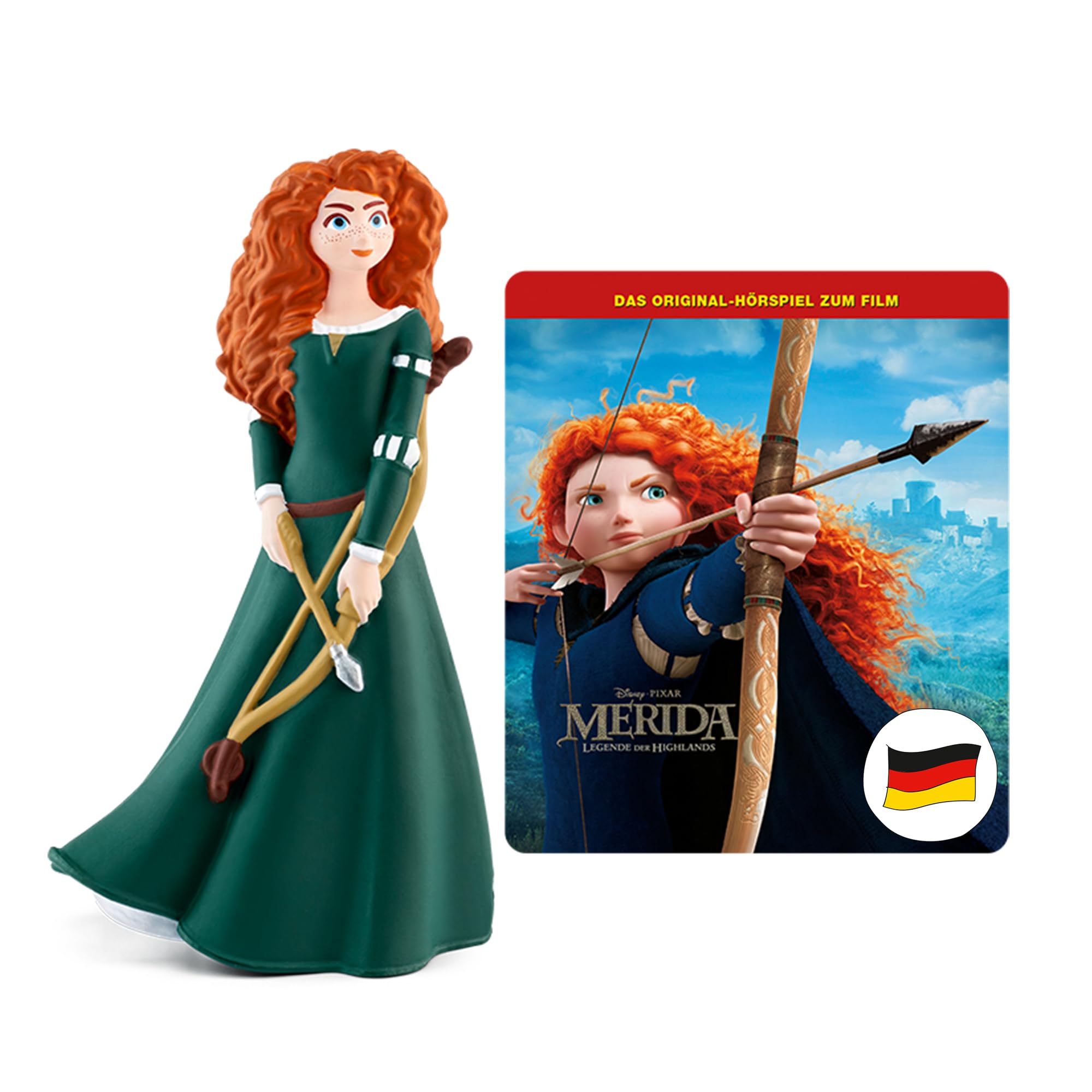 Tonies Disney Merida Audio Play Figure - Interactive Storytelling Toy for Kids, Multicolor (10000374) | Perfect for Bedtime Stories & Imaginative Play